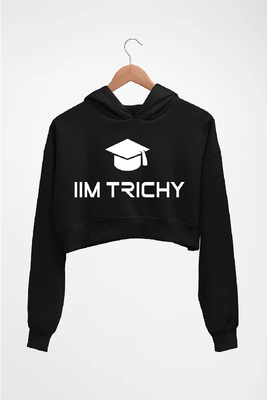 Discount Deals IIM Trichy Crop HOODIE FOR WOMEN