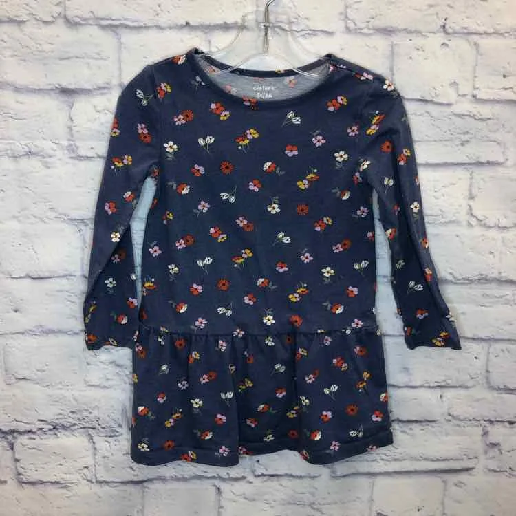 Stock Up and Save Carters Blue Size 3T Girls Dress