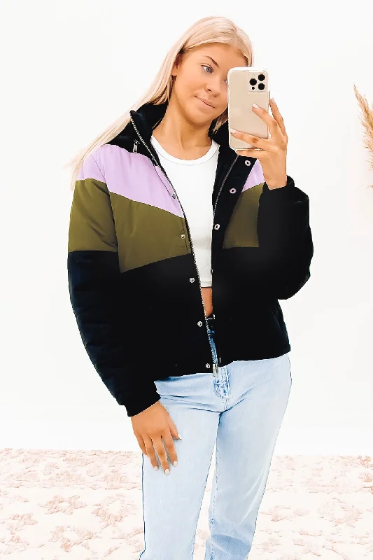 Deal Frenzy Lucca Puffer Black