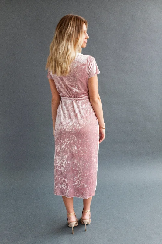 Super Sale Harper & Bay Velvet Wrap Dress