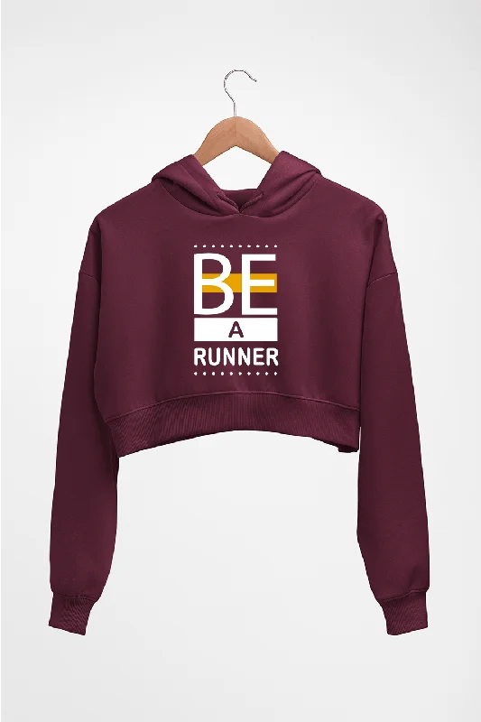 Runner Running Crop HOODIE FOR WOMEN