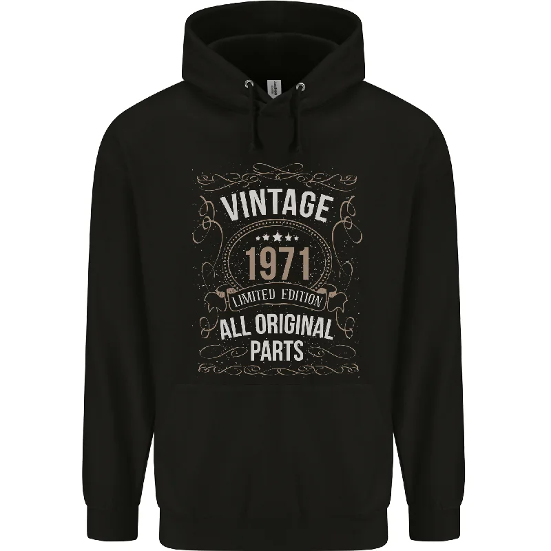 Major Savings 53rd Birthday Limited Edition 1971 Mens 80% Cotton Hoodie