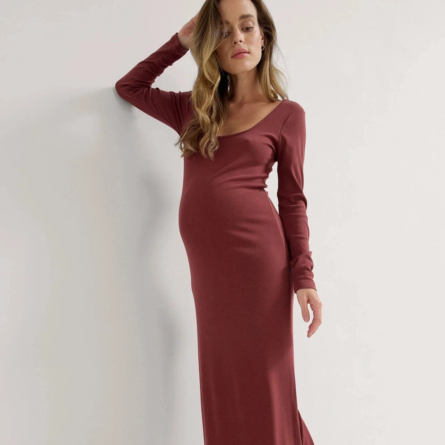 Lowest Price The Longsleeve Rib Dress