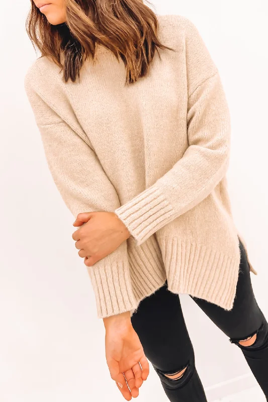 Midnight Madness Candice Knit Jumper Beige