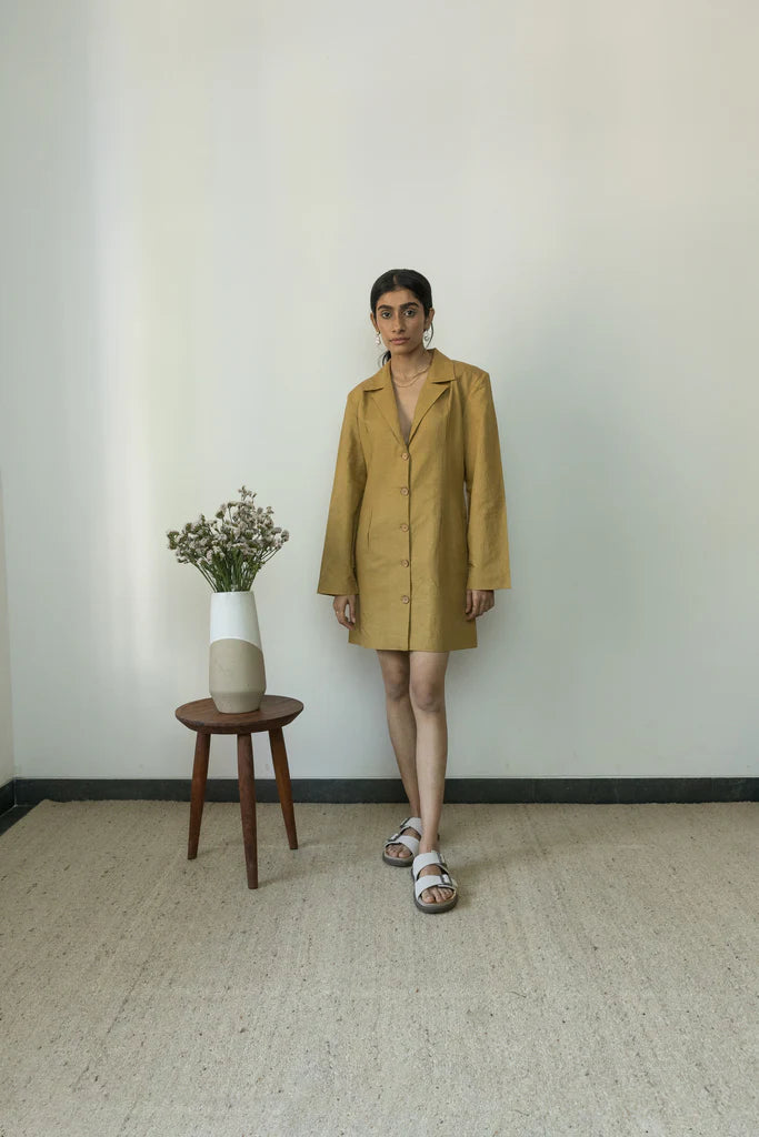 Extra Savings Slim-Fit Blazer Dress