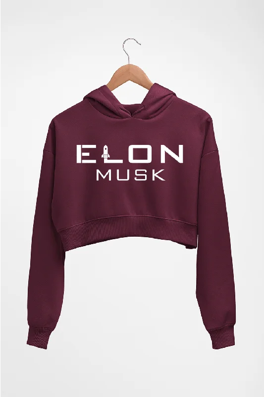 Exclusive Preview Elon Musk Crop HOODIE FOR WOMEN