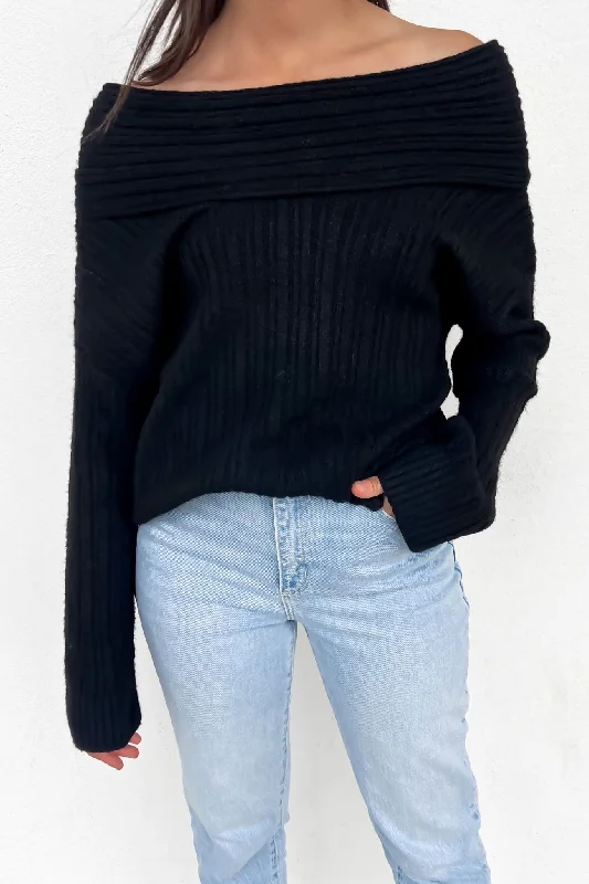 Markdowns Kristina Knit Jumper Black