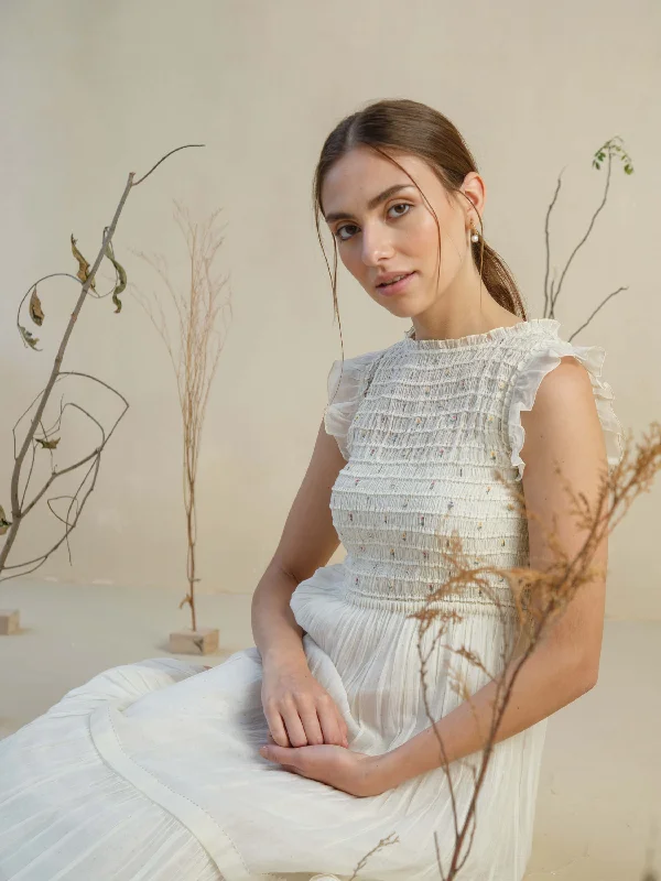 Closeout Sale First Ray Smock Midi Dress