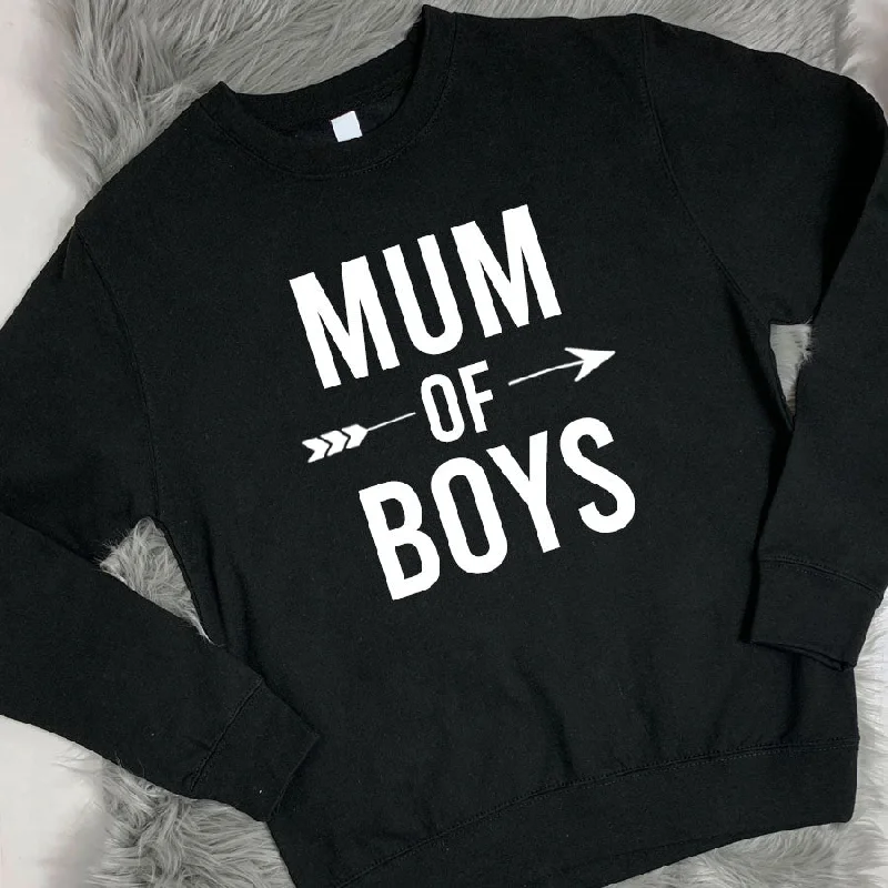 Mum of Boys Arrow Sweatshirt (MRK X)