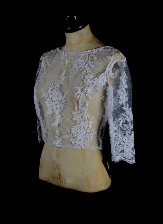 Bespoke Lace Bridal Top