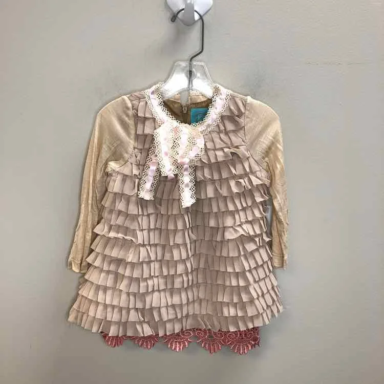 Reduced Prices Kalliope Kids Tan Size 2T Girls Dress