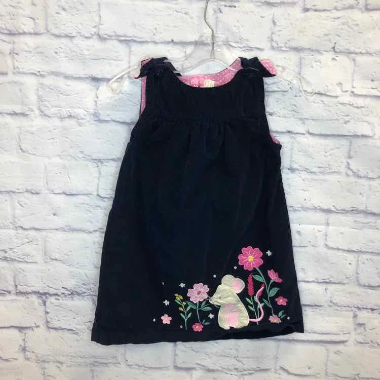 Best Bargains JoJo Maman Bebe Navy Size 4T Girls Jumper