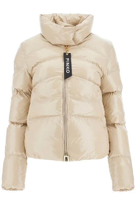 Price Cut PINKO "crystal nylon down jacket"