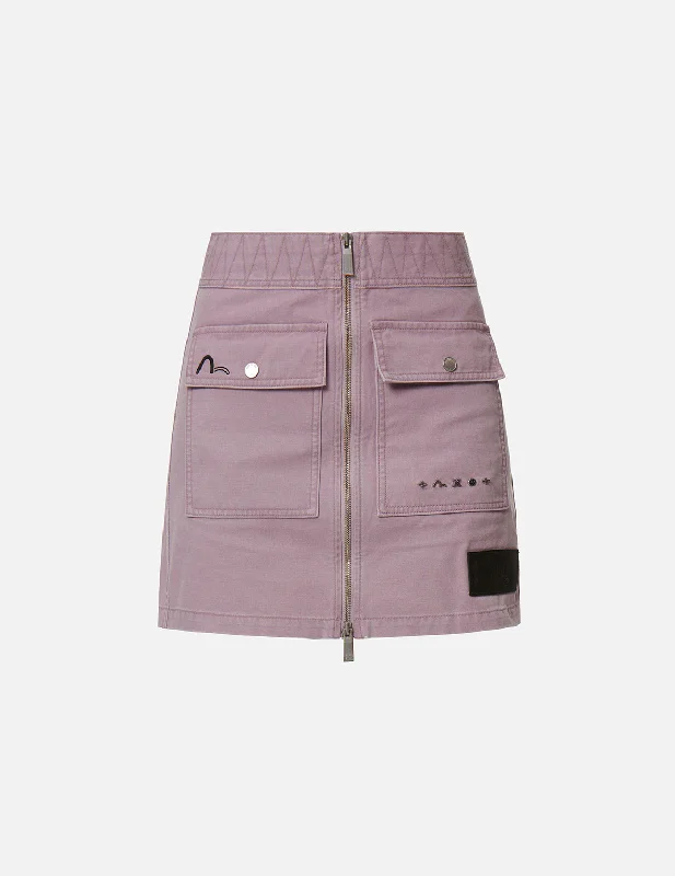Lowest Prices Pigment-dyed Cargo Skirt