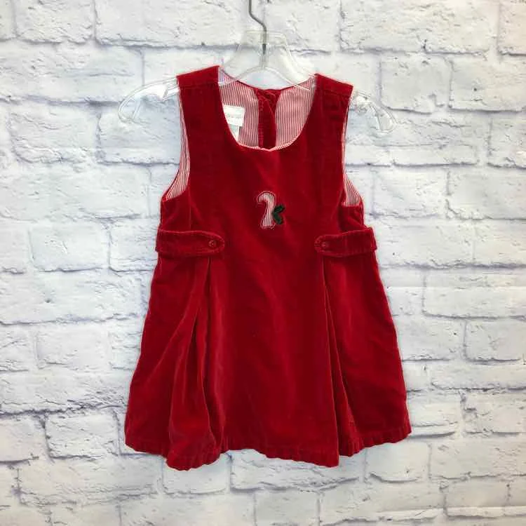 Deal Explosion Samara Red Size 4T Girls Jumper