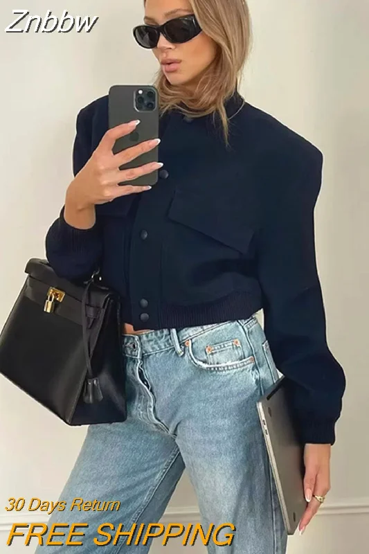 Flash Sale Znbbw TRAF Basic Bomber Jackets Women All-match Spring Autumn Outerwear Female Clothing Streetwear Long Sleeve Coats Woemn Flash Sale Znbbw TRAF Basic Bomber Jackets Women All-match Spring Autumn Outerwear Female Clothing Streetwear Long Sleeve Coats Woemn