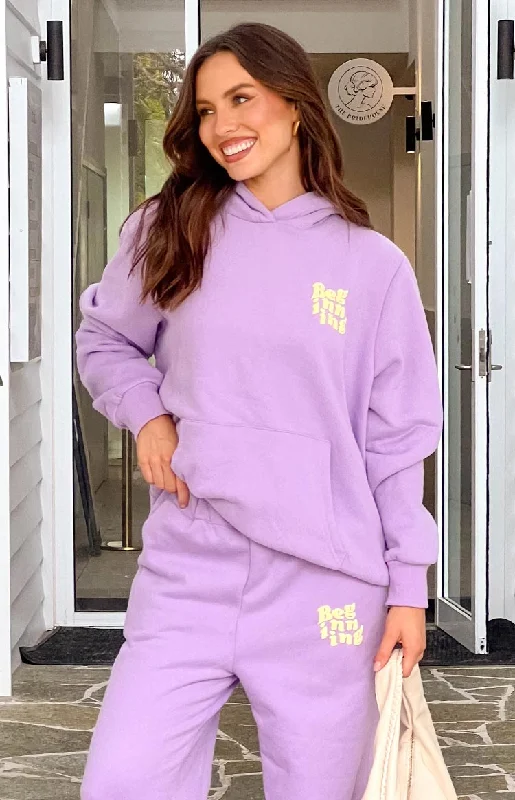 Buy More, Save More Beginning Purple Snuggle Bubble Hoodie
