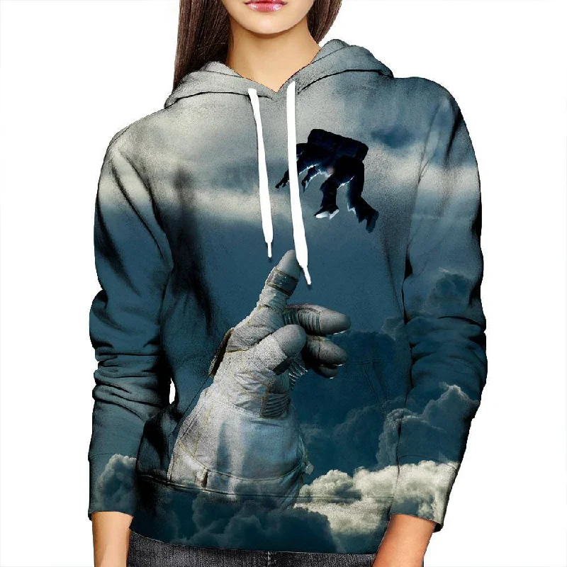Deal Frenzy Afraid To Let Go Womens Hoodie