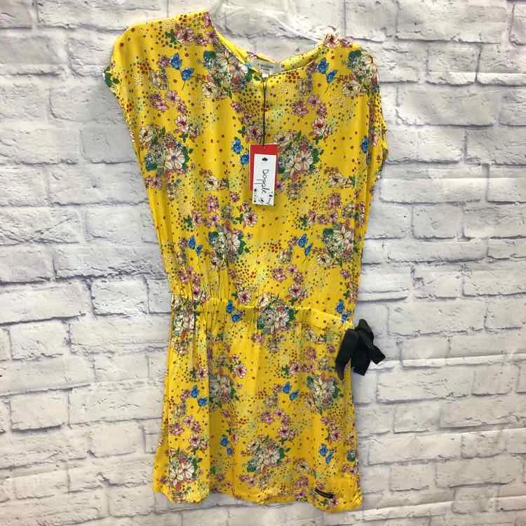 Final Markdown A Monday in Copenhagen Yellow Size 12 Girls Dress
