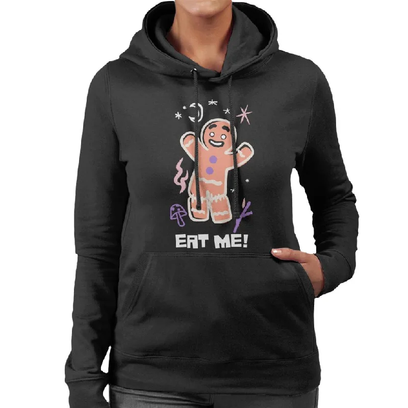 Big Discounts Shrek Gingerbread Man Eat Me Women's Hooded Sweatshirt