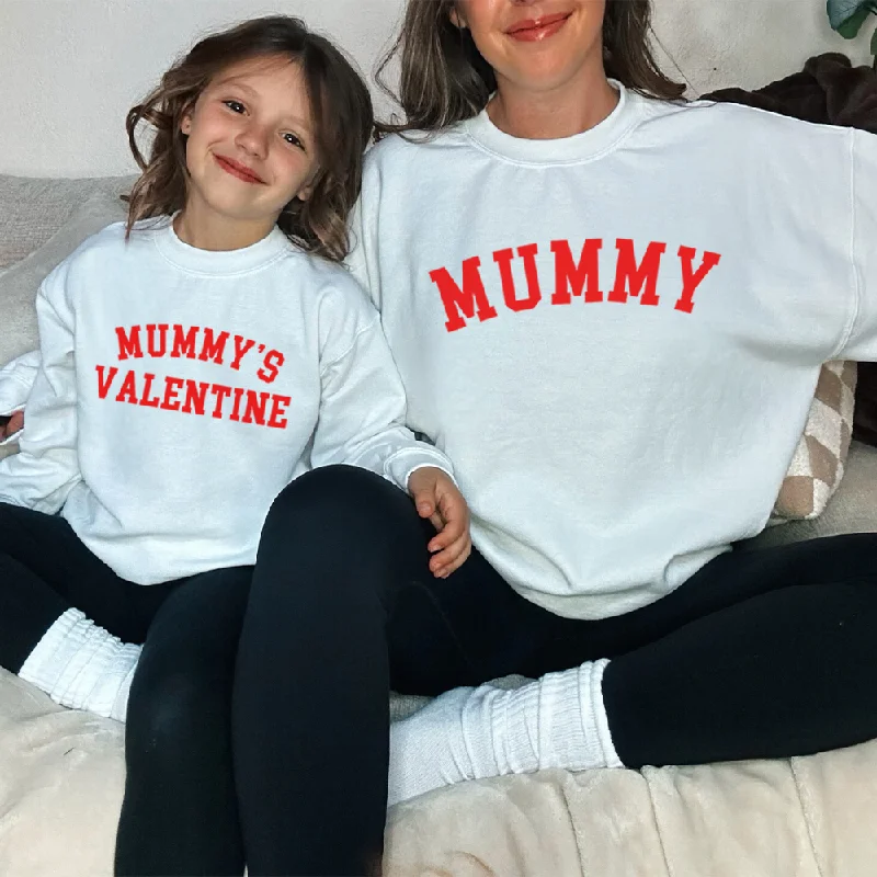 Mummy & Mummy's Valentine College Sweatshirts