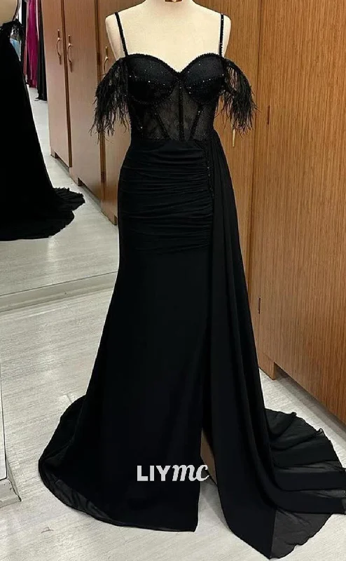 Exclusive Online Offer LP2248 - Off-Shoulder Spaghetti Straps Appliques Pleated Cocktail Dress Prom Dress Exclusive Online Offer LP2248 - Off-Shoulder Spaghetti Straps Appliques Pleated Cocktail Dress Prom Dress