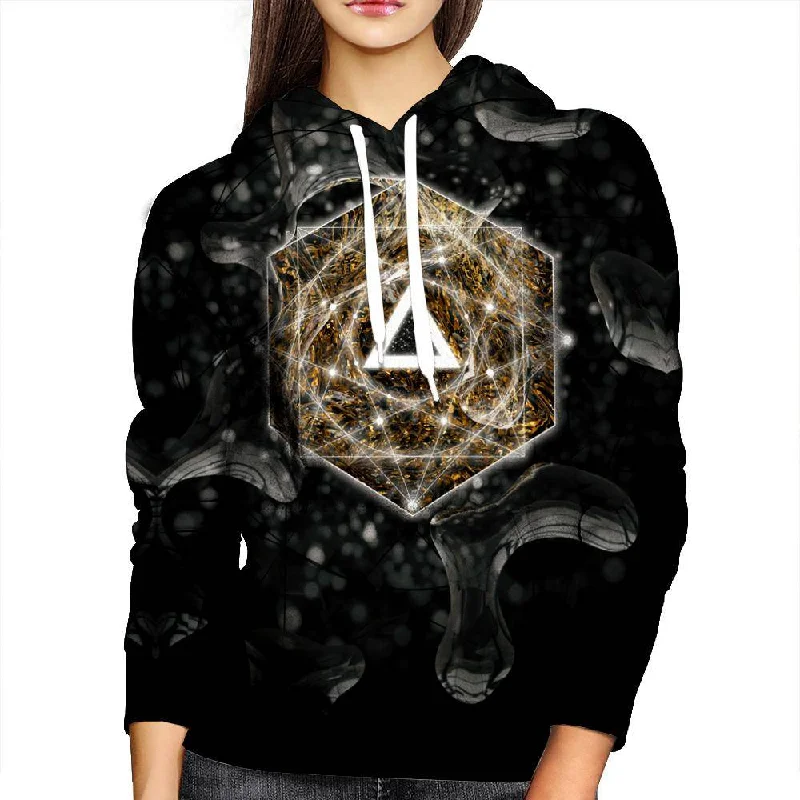 Unbeatable Prices Dark Geometry Womens Hoodie