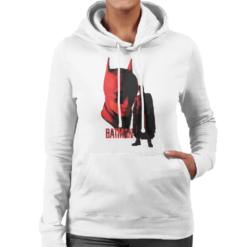 The Batman Batsuit Red Light Women's Hooded Sweatshirt