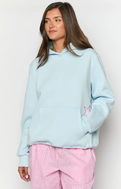 The Best Prices Beginning Light Blue Star Hoodie
