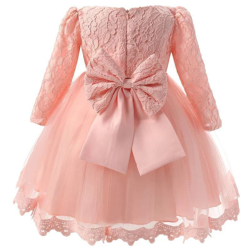 Extra Savings Girls Dresses, Christening, Wedding, Party Dress for Kids 0-2 Yrs