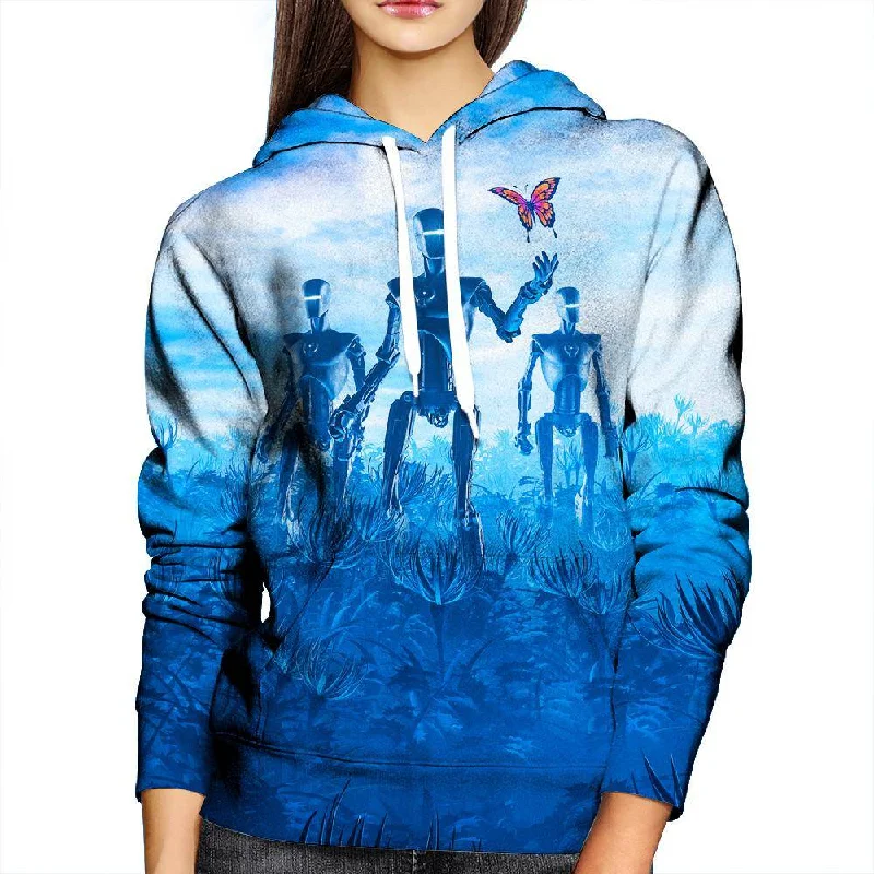 Act Fast Tech Meets Nature Womens Hoodie