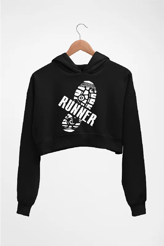 Runner Running Crop HOODIE FOR WOMEN