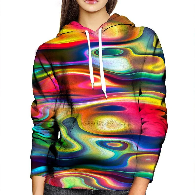 Swirly Womens Hoodie