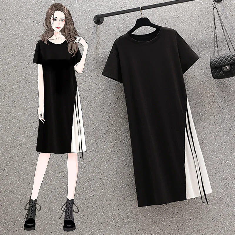 Crazy Deals Plus Size Monochrome Shift Dress