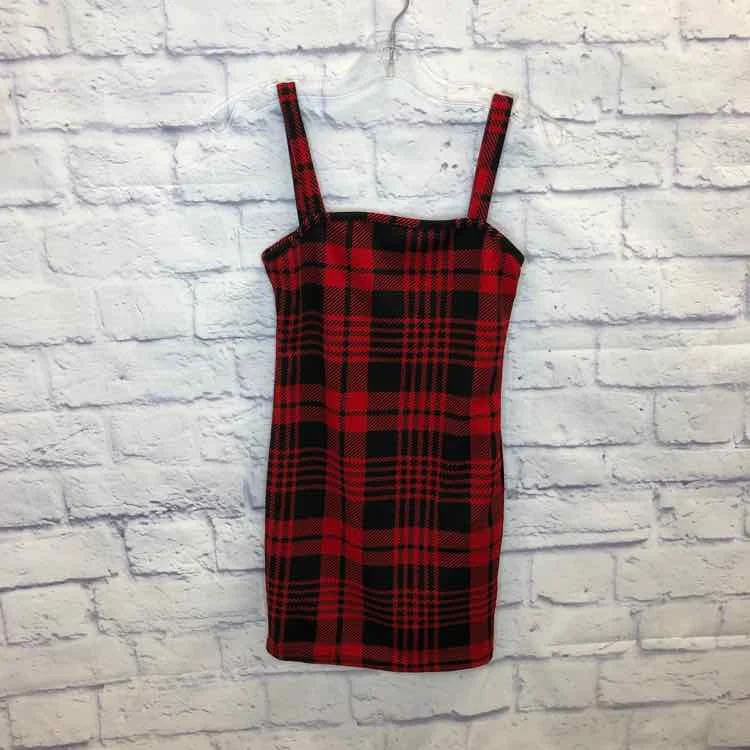 Savings Galore Shein Red & Black Size 8 Girls Jumper