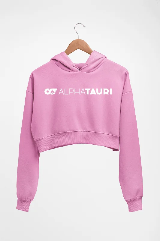 Scuderia AlphaTauri Crop HOODIE FOR WOMEN