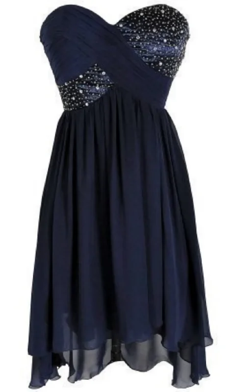 Great Deals Spark Queen Short Prom Dress, Cheap Prom Dress, Beading Prom Dress, Blue Prom Dress, Cheap Homecoming Dress