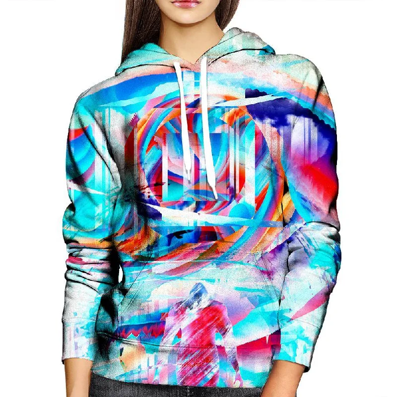 Extra Discounts Abstract Square Womens Hoodie