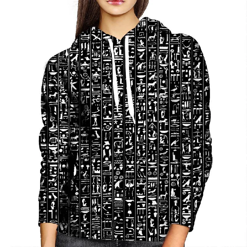 Price Drop Hieroglyphics Womens Hoodie