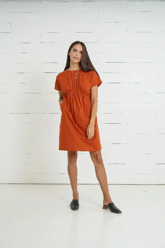 Epic Deals Harper  Nursing Dress    (Scarlet Wine)