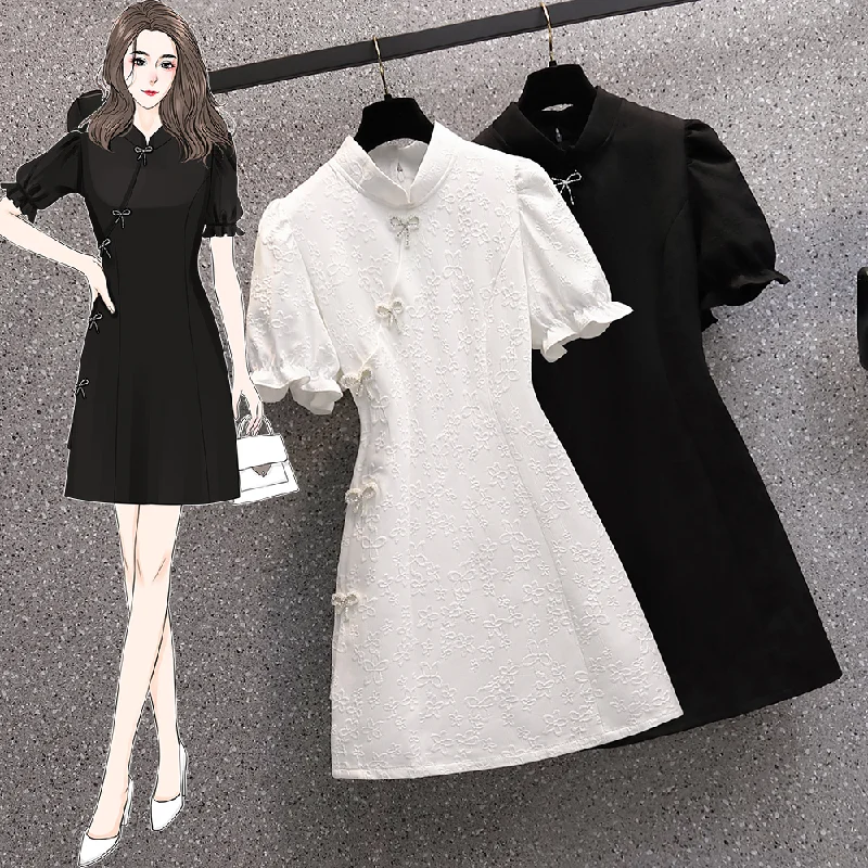 Savings Galore Plus Size Modern Young Cheongsam Dress