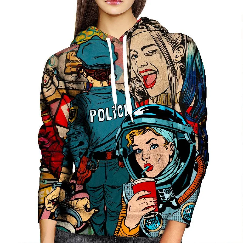 Deep Discounts Its A Womans World Womens Hoodie