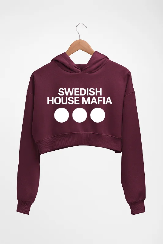 Swedish House Mafia Crop HOODIE FOR WOMEN