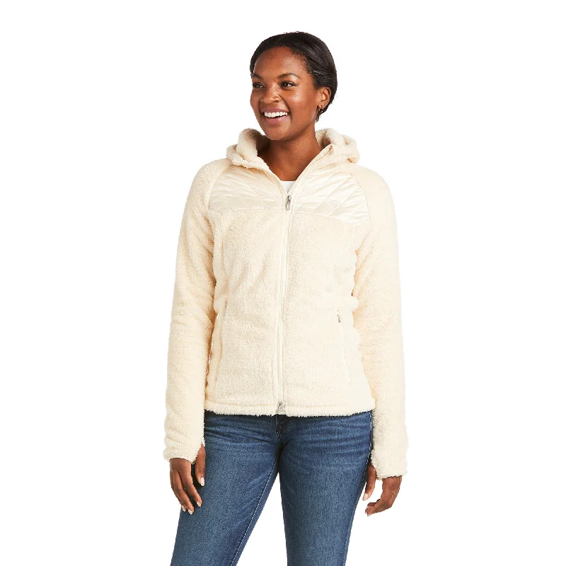 Best Bargains Ariat® Ladies Coalesce Full Zip Raw Canvas Hoodie 10037515