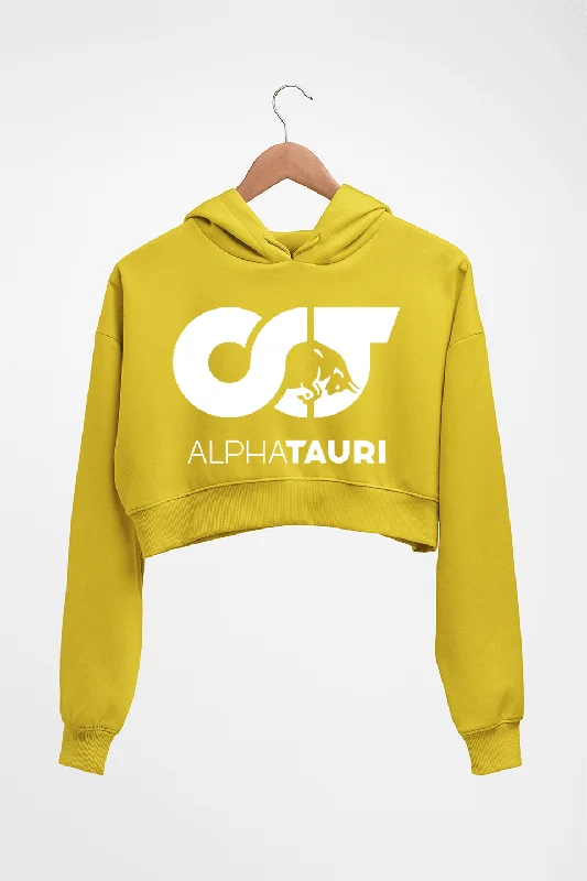 Scuderia AlphaTauri Crop HOODIE FOR WOMEN