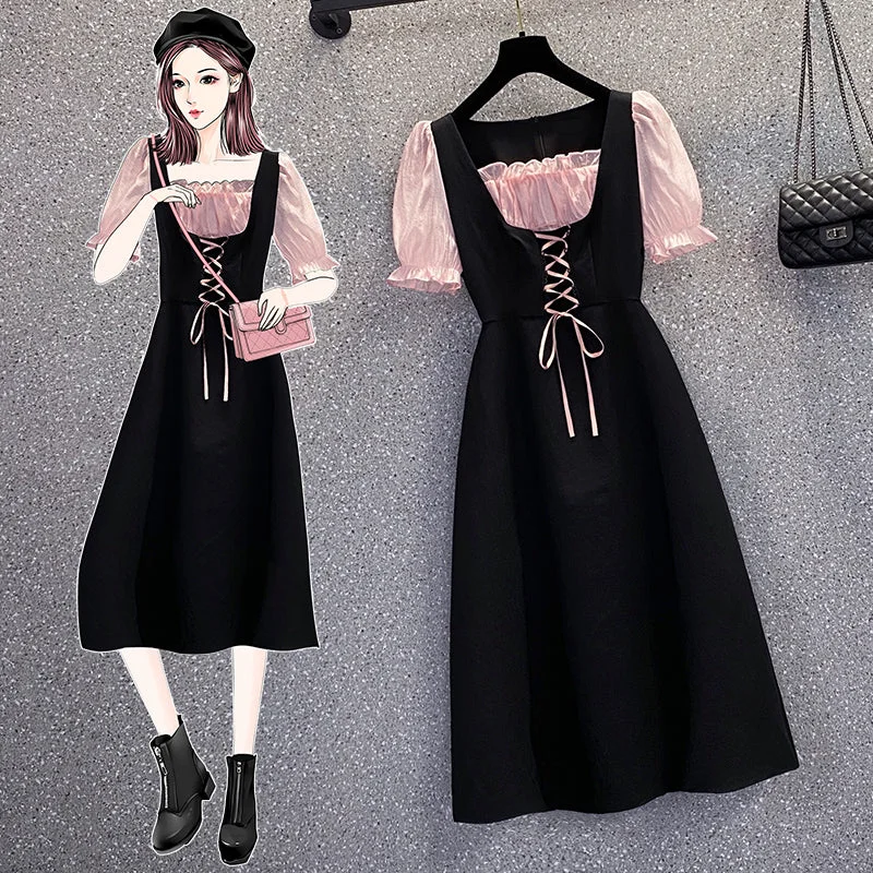 Best Bargains Plus Size Barmaid Korean Dress