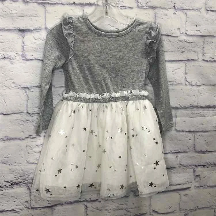 Fantastic Offers Cat & Jack Gray Size 2T Girls Dress
