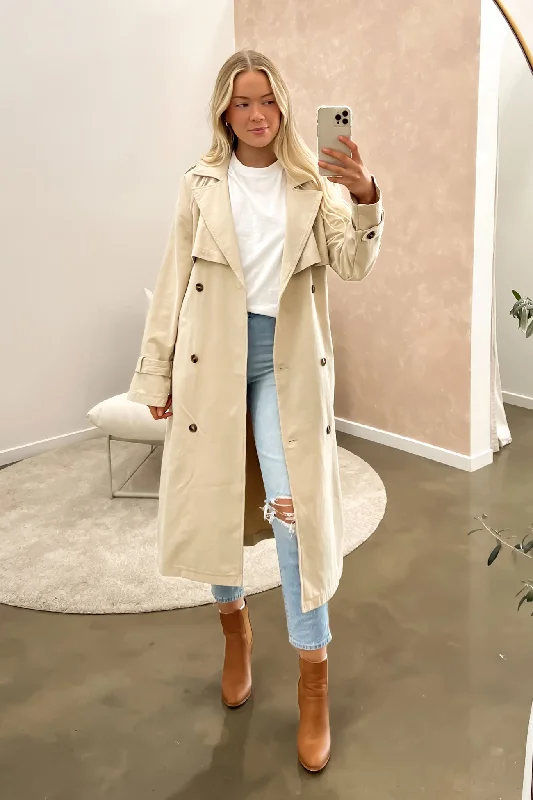 Fantastic Offers Eve Trench Coat Tan