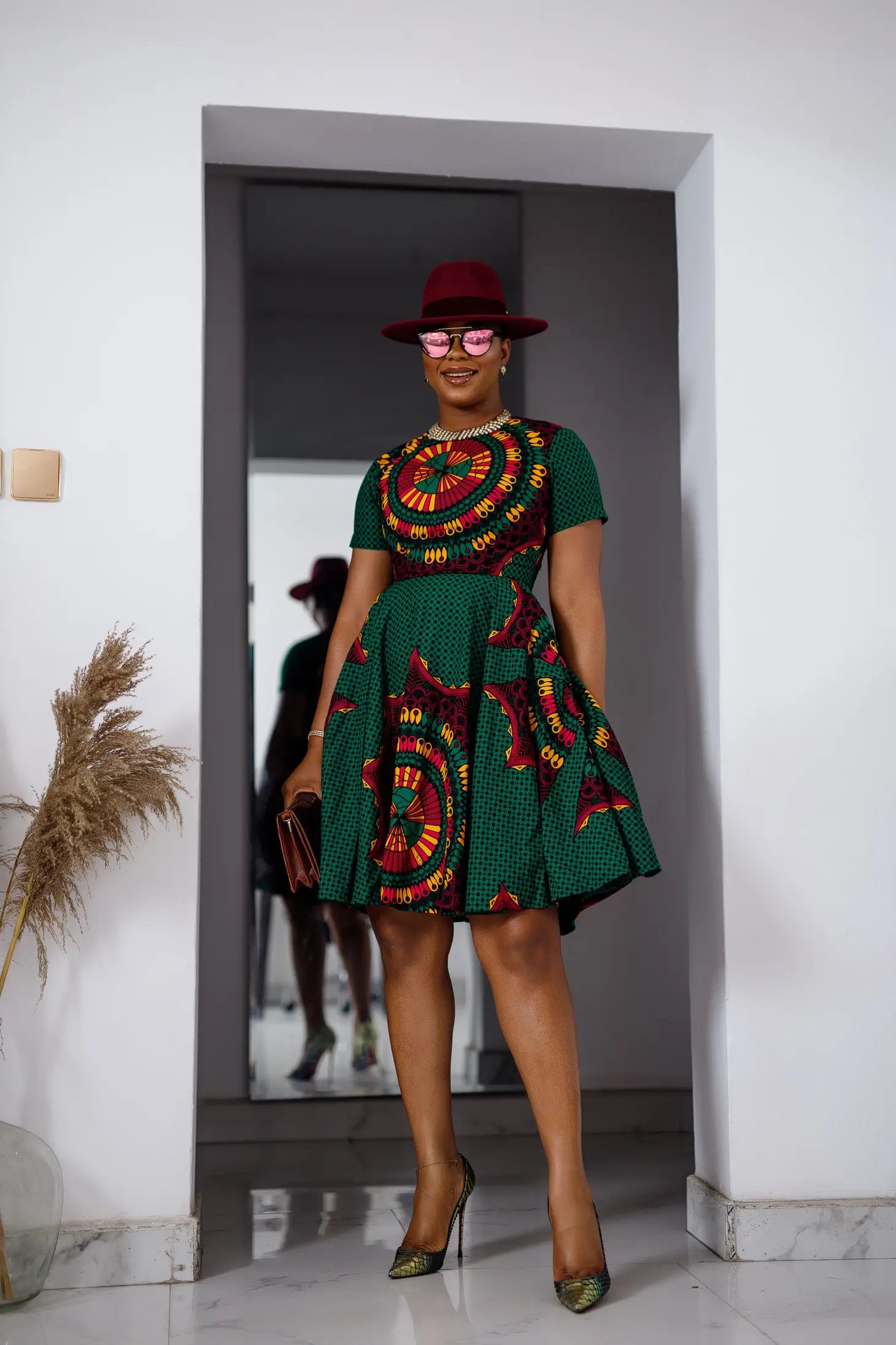 Super Bargain Mariama African Print Dress