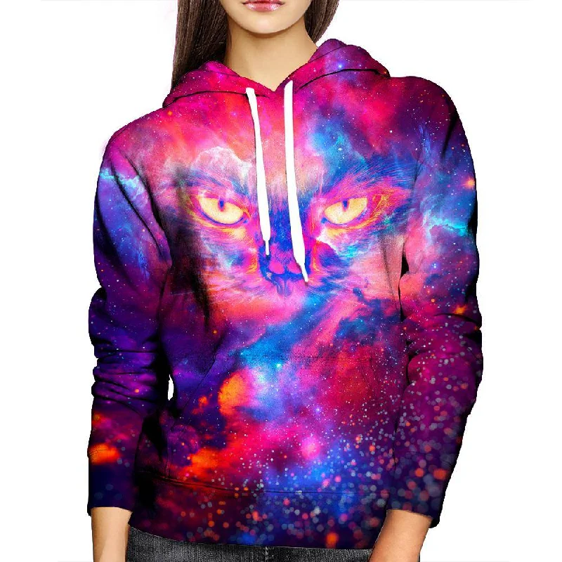 Overstock Kitty Universe Womens Hoodie